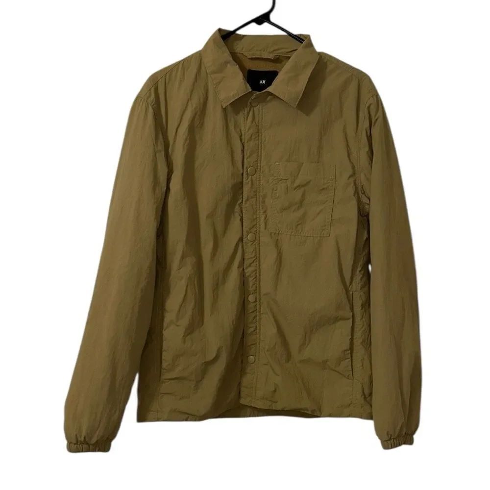 H&M Tan/Beige Fleece Men’s Jacket(Size Small) - Picture 3 of 9